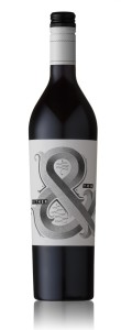 bottle wine hither yon label